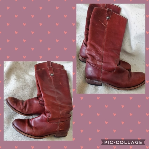 Vintage Frye Pull On Boots, similar to Anna - Picture 2 of 9